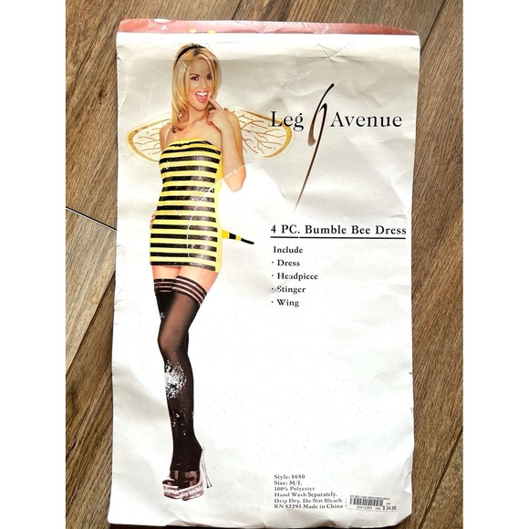 leg avenue bumblebee costume - Picture 1 of 5